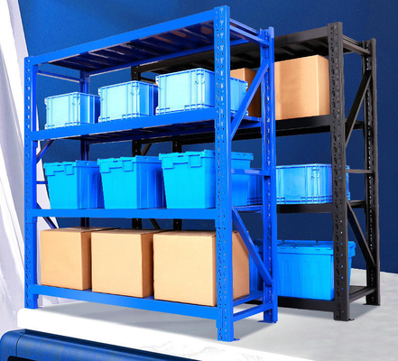 2000*600*2000mm Longspan Display Étagère en acier rangement de charge moyenne étagères et étagères Garage rangement de stockage