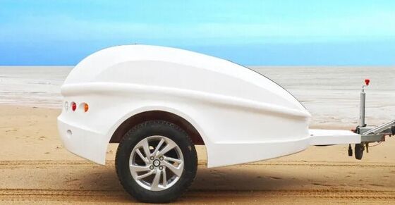 Coque de caravane légère, carrosserie de camping-car moulée en PRV, coque de caravane monobloc en SMC