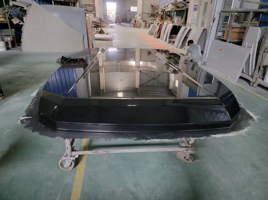 Boîtier en fibre de verre résistant aux UV et au feu avec revêtement Ge ou surface peinte