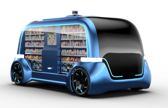 coque de carrosserie en fibre de verre pour véhicule autonome / boîtier extérieur en fibre de verre pour voiture autonome