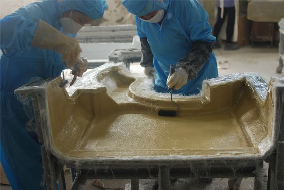 Taille personnalisée Peinture de peinture de gel de surface Rapport résistance/poids élevé avec technologie SMC et RTM