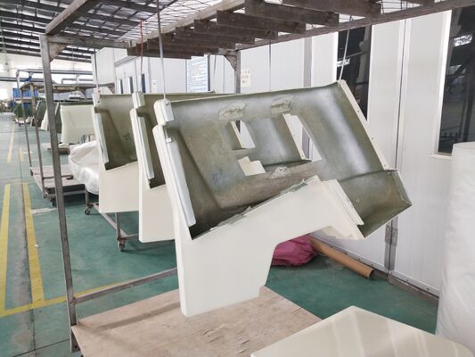 Moule de coque de véhicule d'ingénierie en fibre de verre Pare-chocs de camion de construction FRP/GRP sur mesure