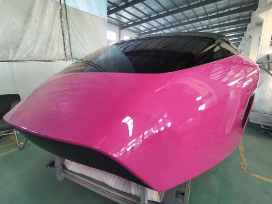 capot du moteur du chargeur en fibre de verre Cabine de véhicule spéciale en fibre de verre