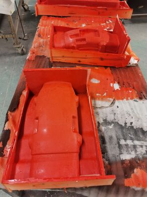 Forme en fibre de verre légère, résistance chimique élevée et conception légère