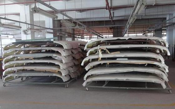 Enceinte de batterie de pare-chocs de bus en fibre de verre SMC haute durabilité, extérieur de carrosserie en PRV