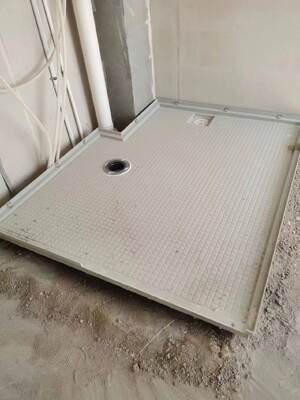 Waterproof SMC Bathroom Wall Set Integrated SMC Molded Bathroom Wall Pane