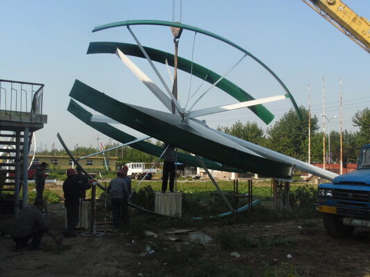 FRP Wind Blades Custom Size Fiberglass Carbon Hybrid Wind Turbine Rotor Blade