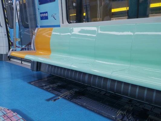 Pièces de carrosserie de bus en PRF personnalisées avec surface en gel coat et 1 fois
